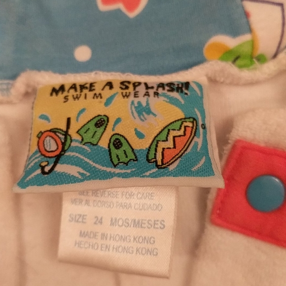 Toddler 24 months beach theme cover up - Picture 6 of 7